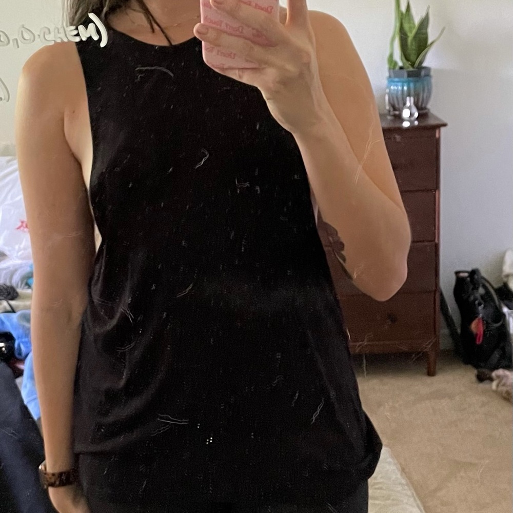 Basic Blank Tank, open sides